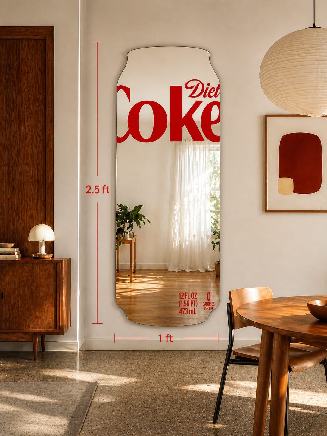 Diet Coke Mirror (extra 50 off on prepaid on checkout page)