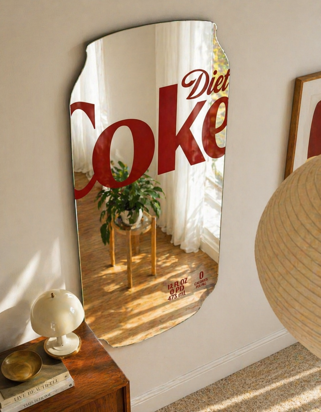 Diet Coke Mirror (extra 50 off on prepaid on checkout page)