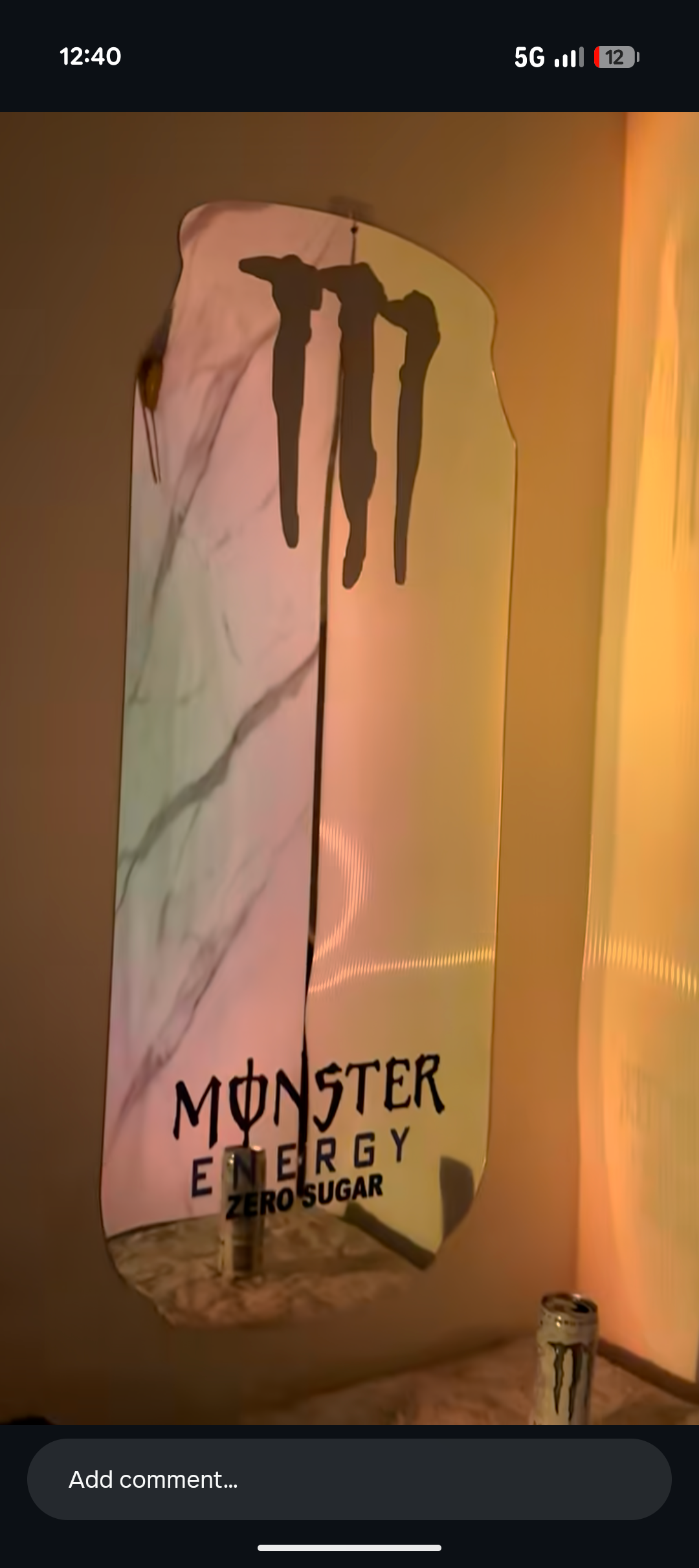 Monstered mirror