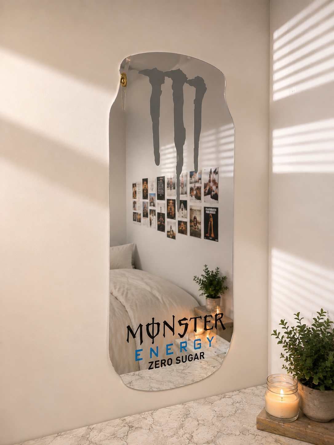 Monstered mirror